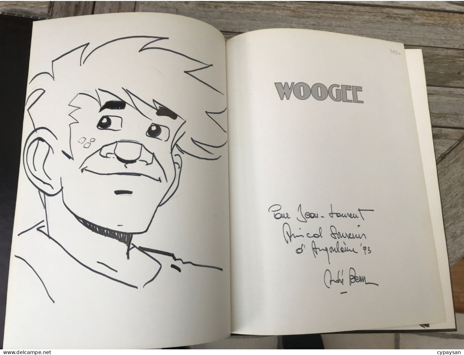 Woogee 1 Un Monde Truqué EO DEDICACE BE Dargaud 09/1992 Benn (BI3) - Dediche