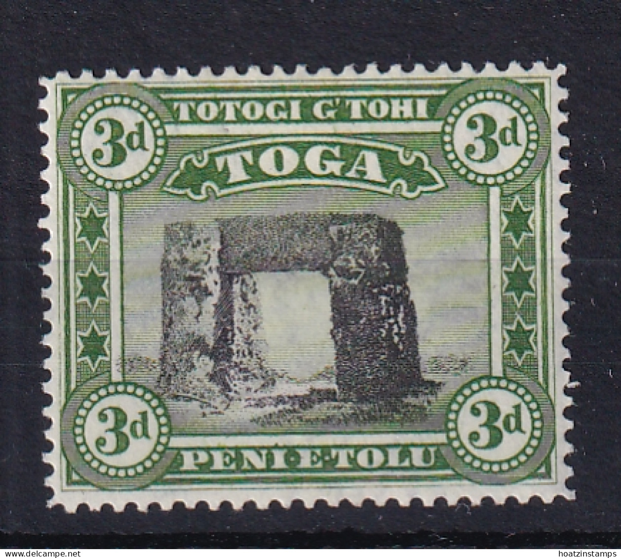 Tonga: 1942/49   Pictorial  SG78   3d     MH - Tonga (...-1970)