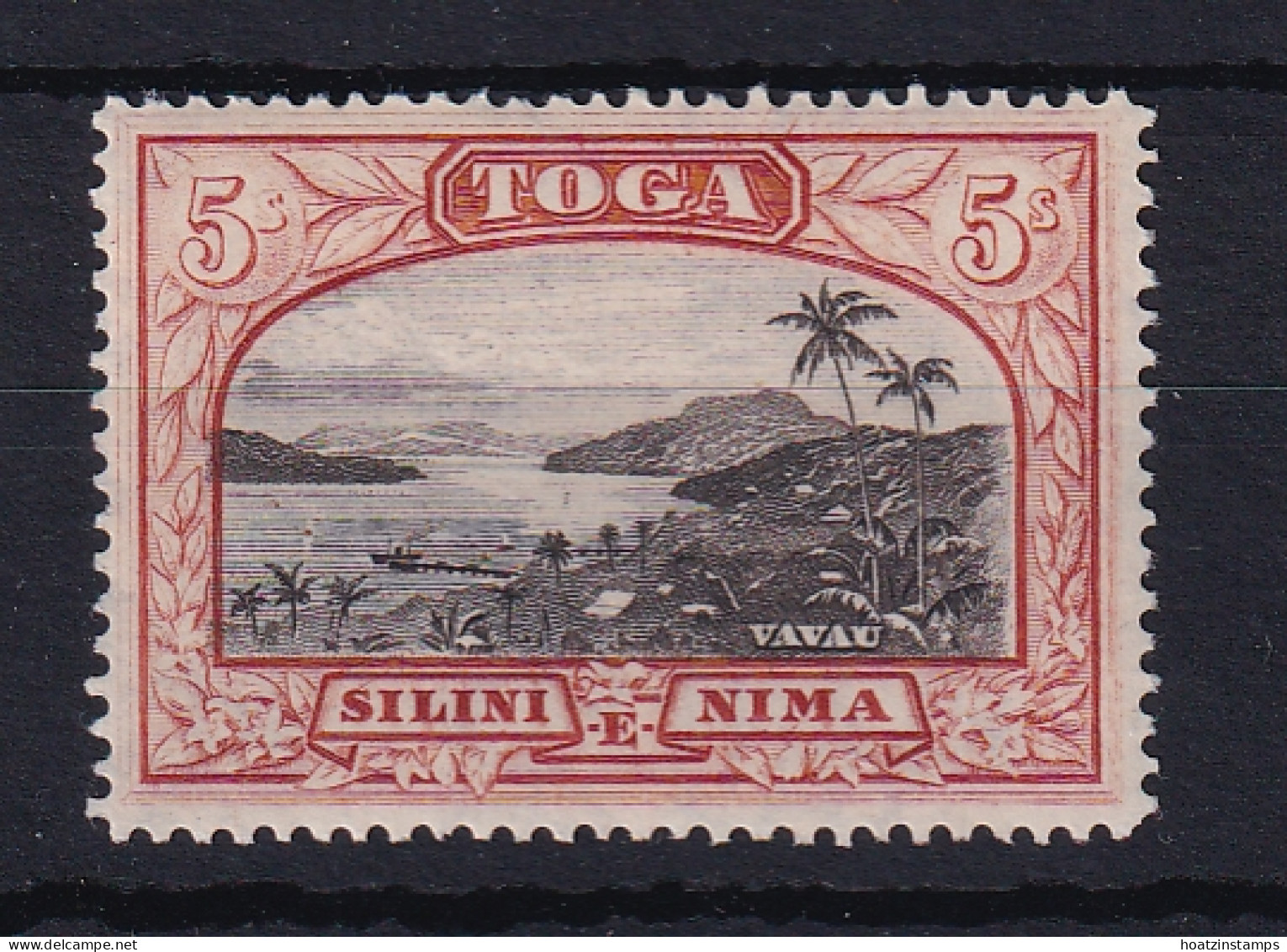 Tonga: 1942/49   Pictorial  SG82   5/-     MH - Tonga (...-1970)