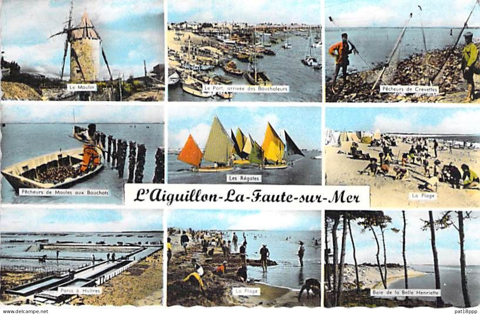 FRANCE - Bon Lot De 20 CPSM Dentelées Multivues Format CPA 1950-70's Colorisées En BON ETAT - 5 - 99 Cartes