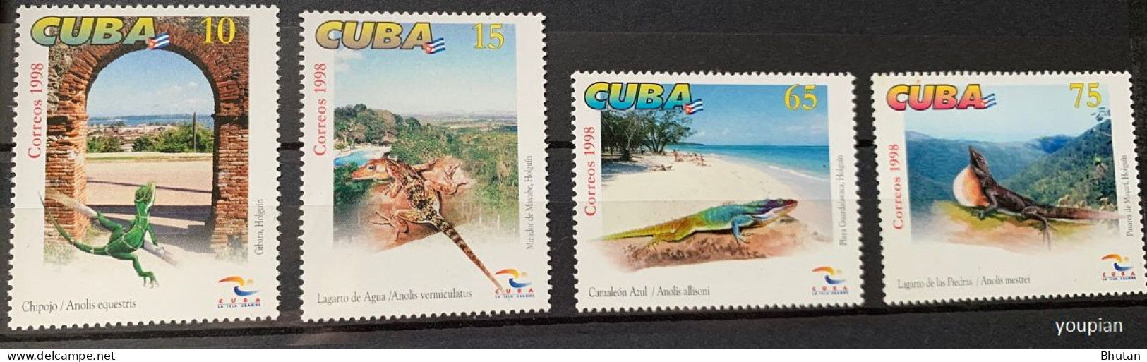 Cuba 1998, Tourism, MNH Stamps Set - Unused Stamps