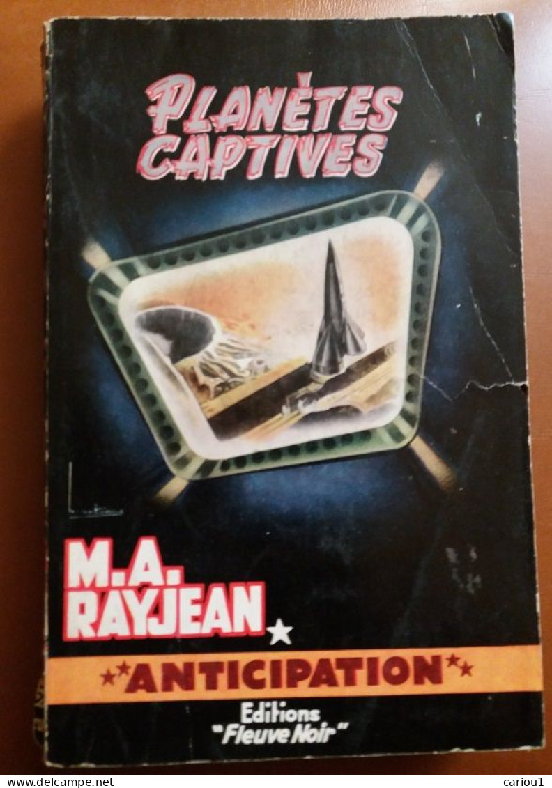 C1  Max Andre RAYJEAN Planetes Captives FNA 197 1962 EO Epuise  PORT INCLUS France - Fleuve Noir