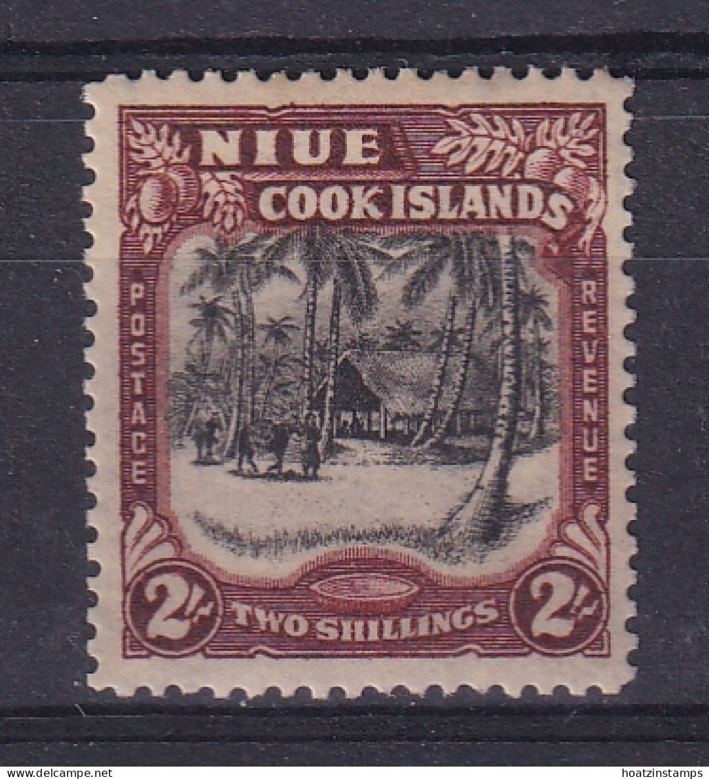 Niue: 1938   Pictorial (insc. Niue Cook Islands)  SG76    2/-    MH - Niue