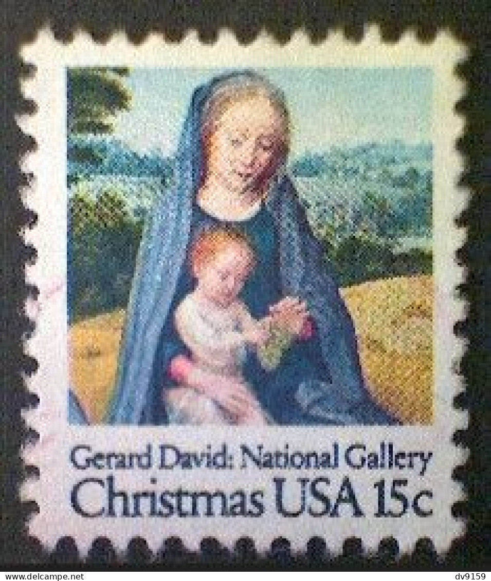 United States, Scott #1799, Used(o), 1979, Traditional Chirstmas, 15¢, Multicolored - Usados