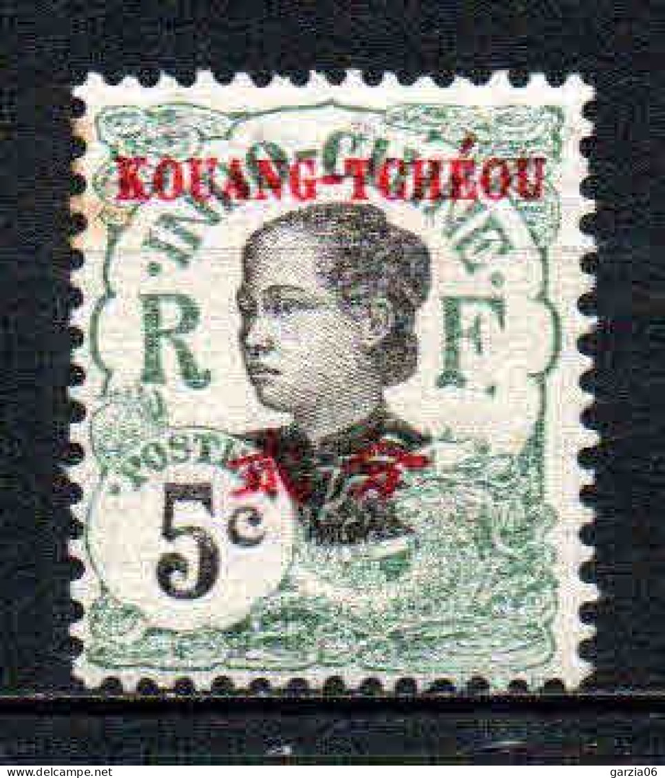 Kouang Tcheou  - 1908 - Tb Indochine Surch     -  N° 21 - Neufs * - MLH - Ongebruikt