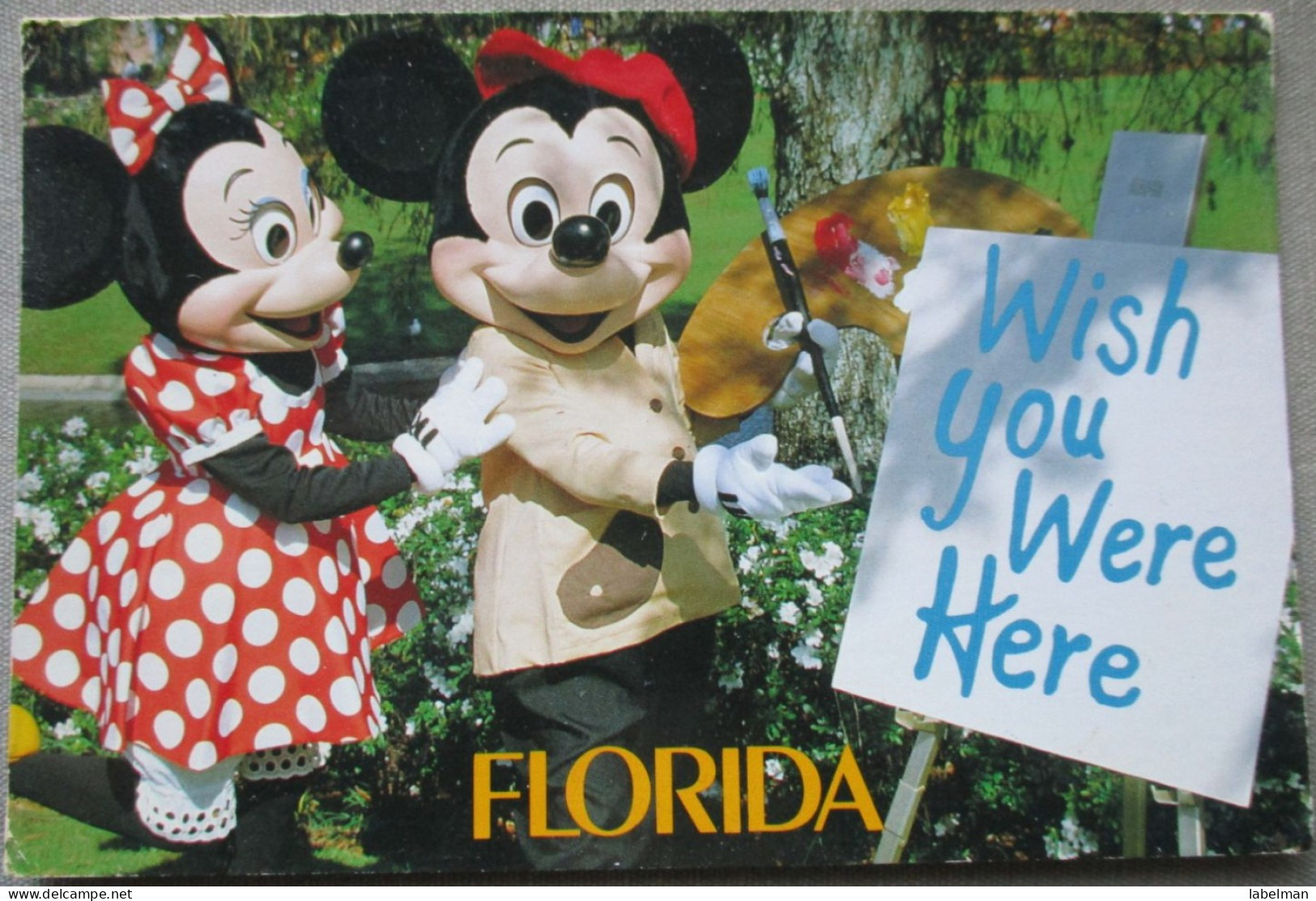 USA UNITED STATES FLORIDA DISNEYLAND MICKEY MOUSE KARTE CARD POSTCARD CARTE POSTALE ANSICHTSKARTE CARTOLINA POSTKARTE - Las Vegas