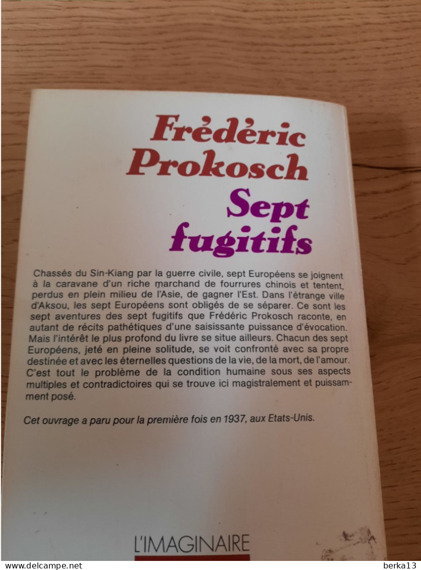 Sept Fugitifs PROKOSCH 1980 - Adventure