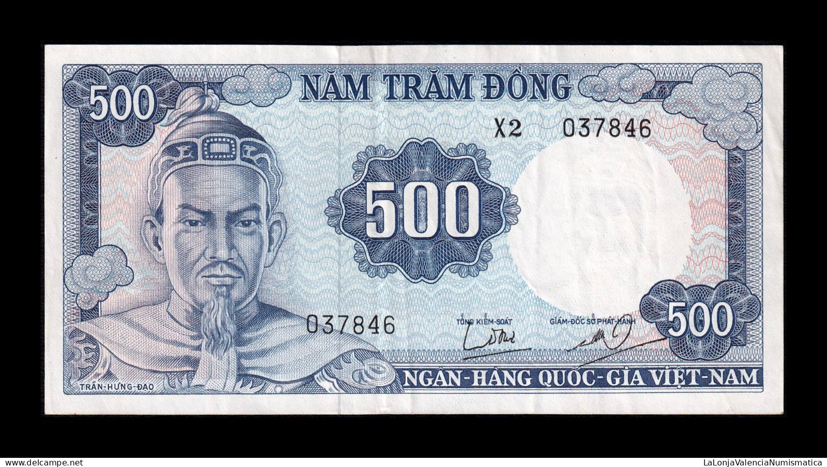 South Vietnam Del Sur 500 Dong 1966 Pick 23 Mbc/+ Vf/+ - Vietnam