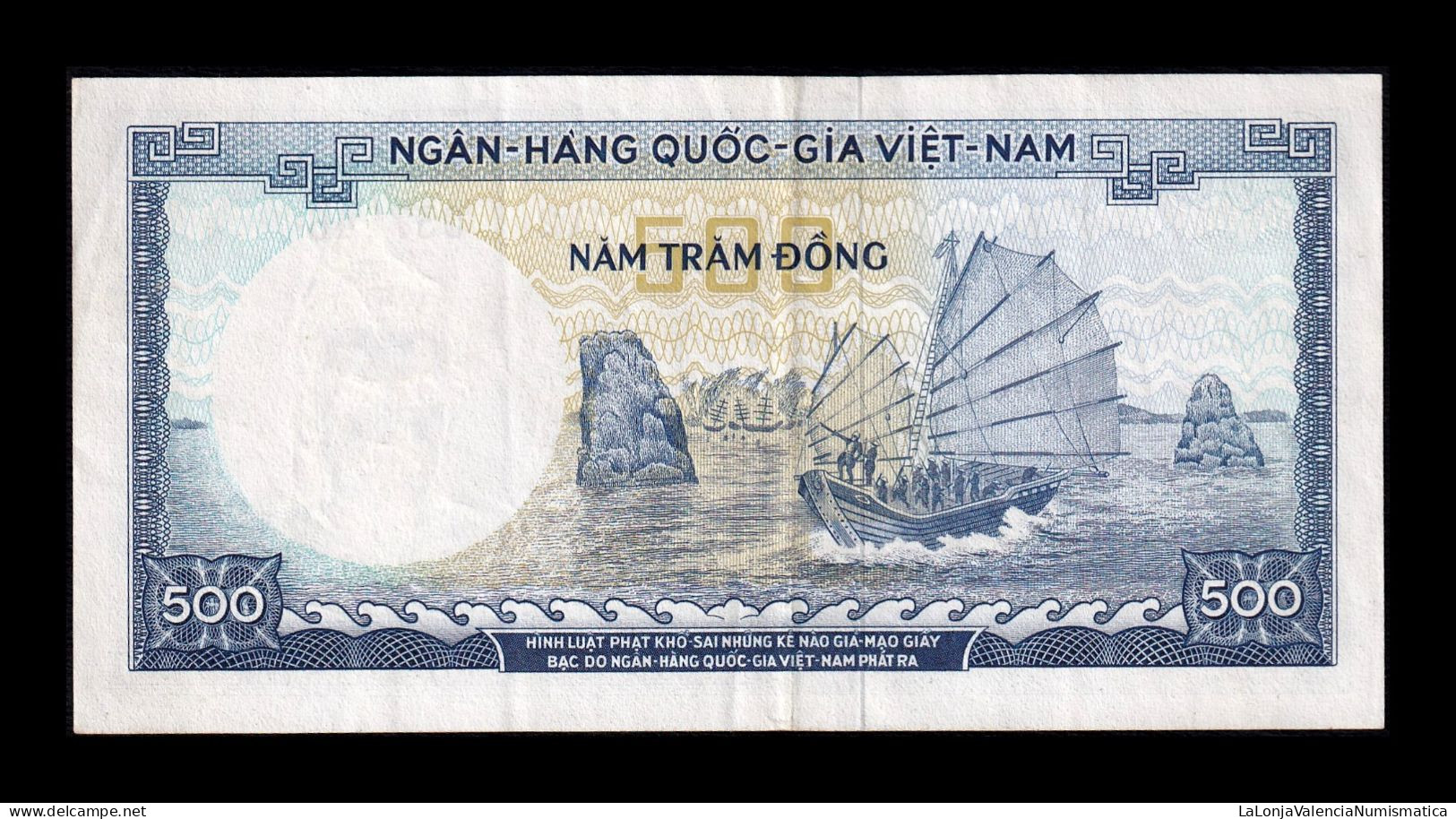 South Vietnam Del Sur 500 Dong 1966 Pick 23 Mbc/+ Vf/+ - Viêt-Nam