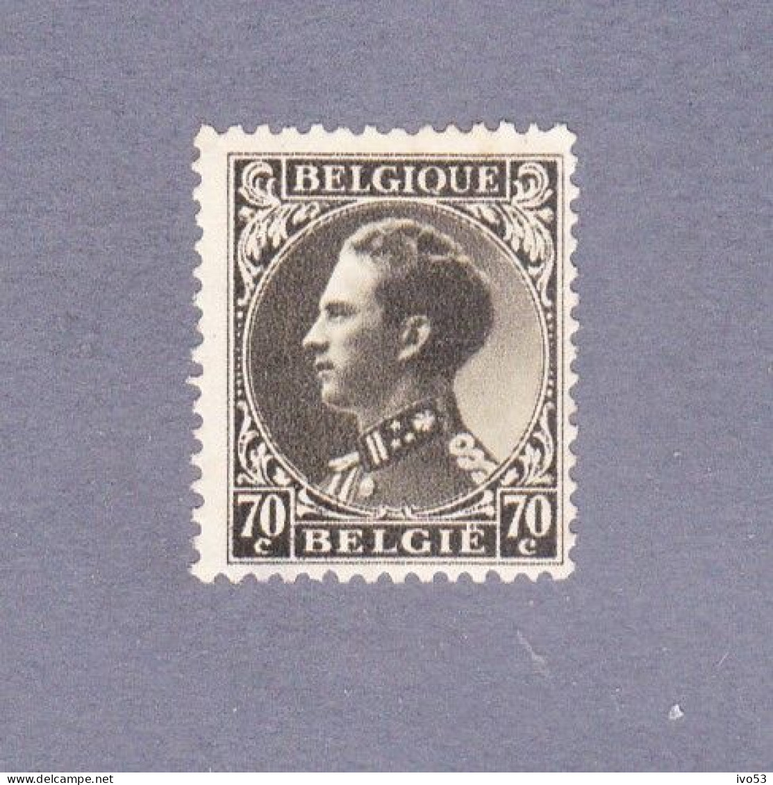 1934 Nr 401(*) Zonder Gom.Koning Leopold III. - 1934-1935 Leopold III.