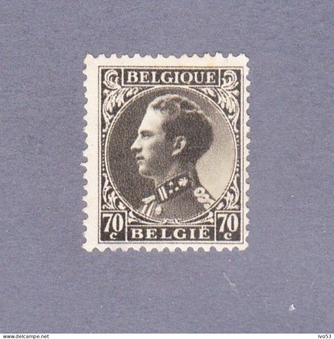 1934 Nr 401(*) Zonder Gom.Koning Leopold III. - 1934-1935 Leopoldo III