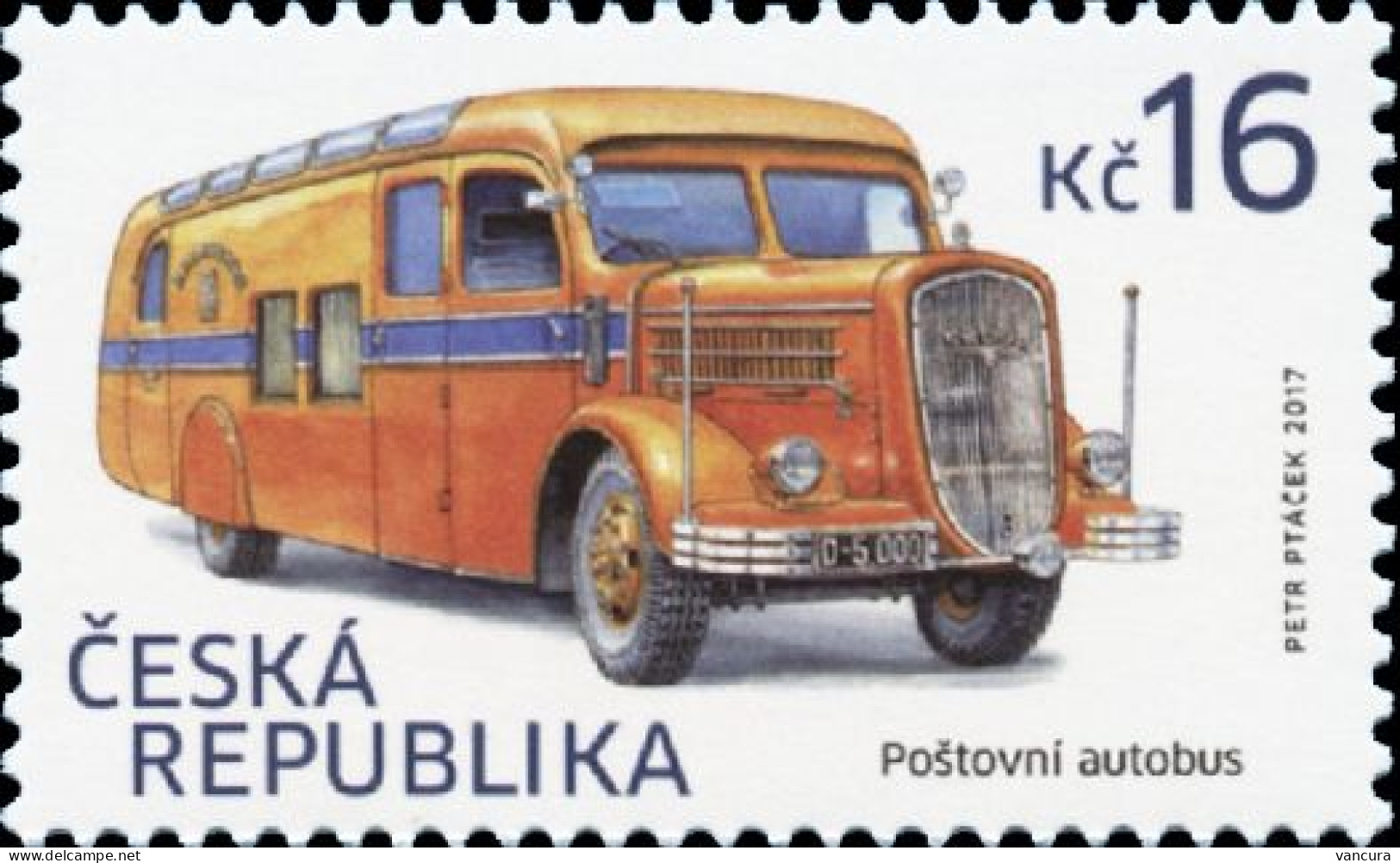 ** 916 Czech Republic Post Bus 2017 - Neufs