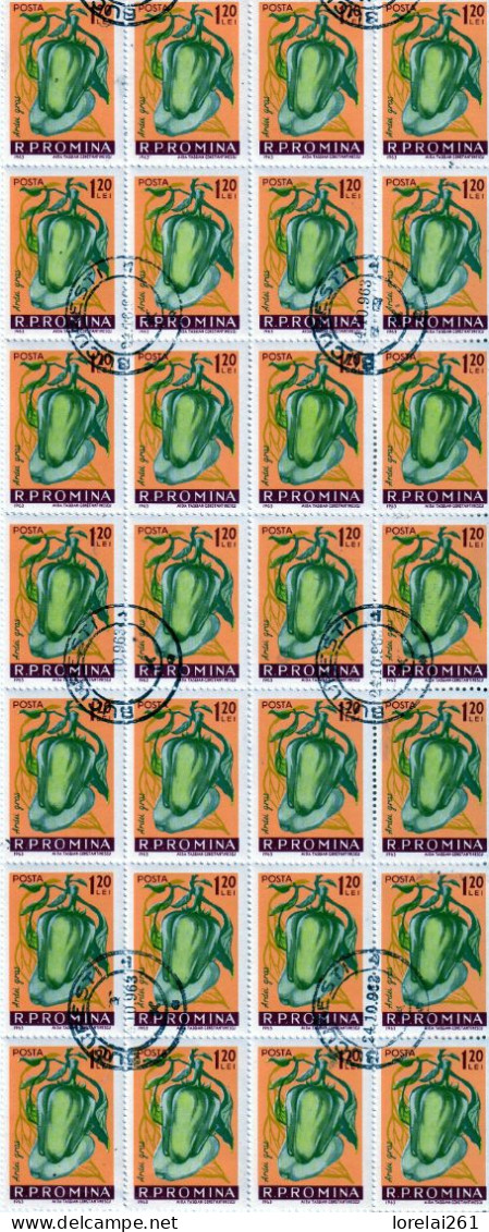 1963 - Légumineuse FULL X  28 - Full Sheets & Multiples