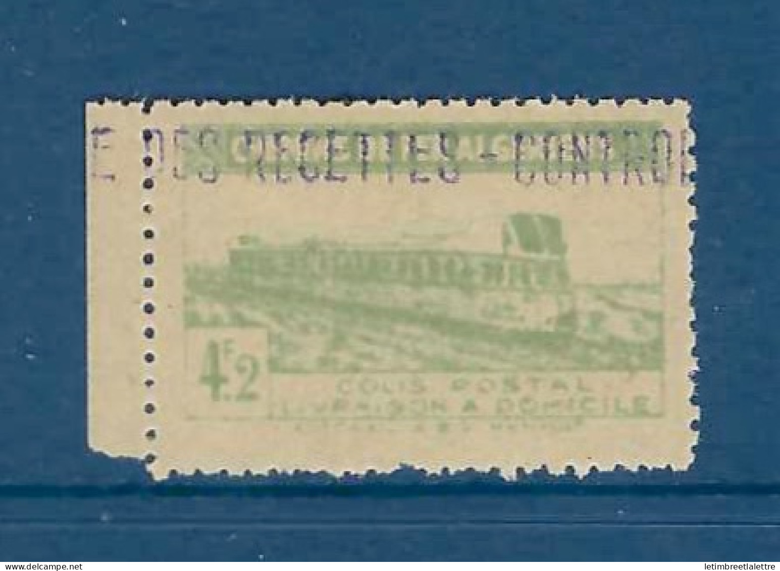 Algérie - Colis Postaux - YT N° 121 ** - Neuf Sans Charnière - 1943 - Paketmarken