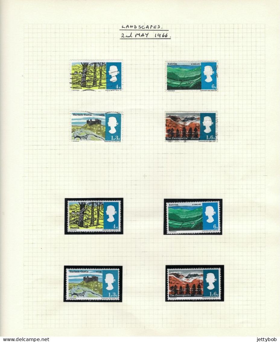 GB 1953-1970 Complete collection of pre-decimal commemorative issues UMM + nearly complete collection Used