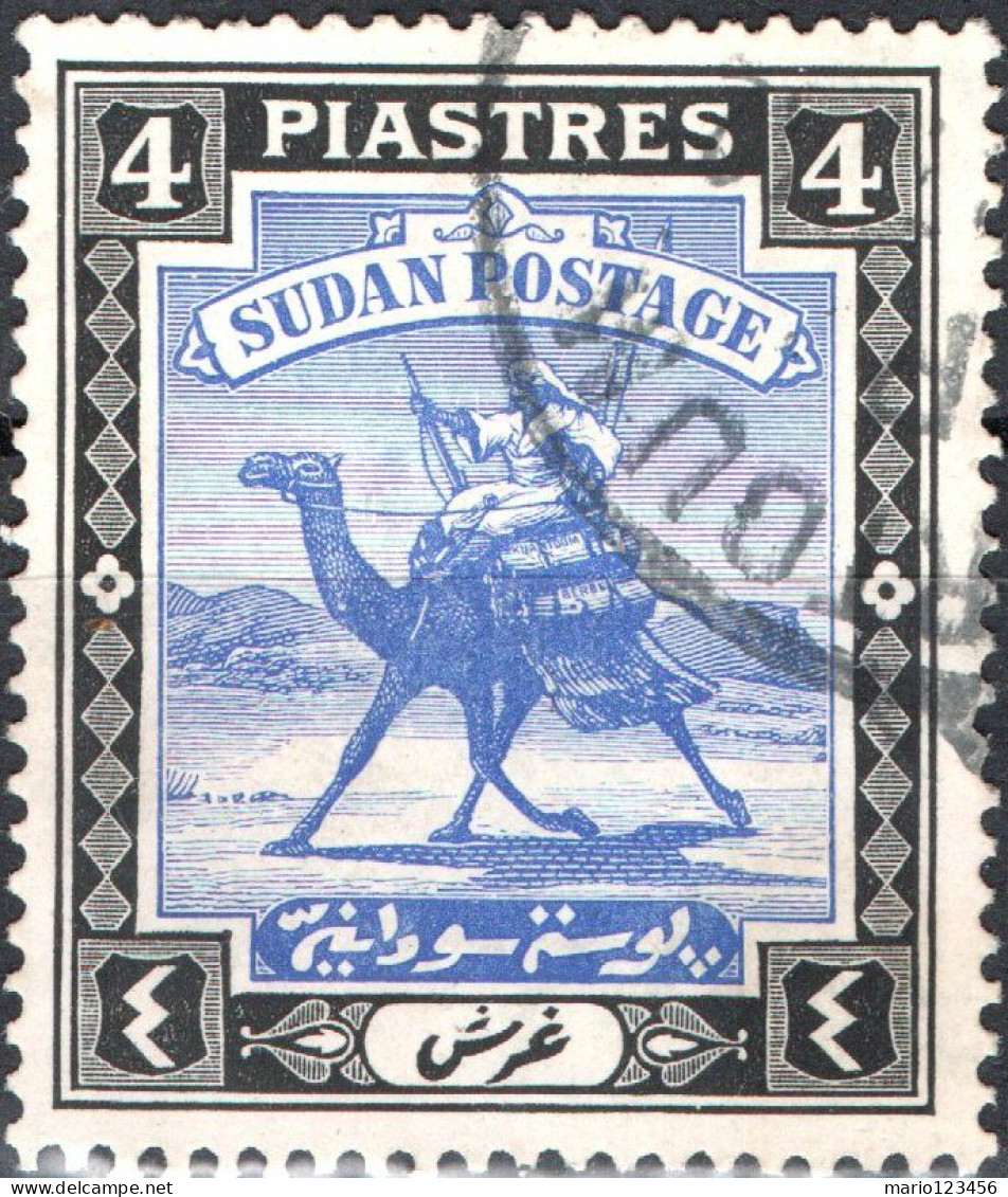 SUDAN BRITANNICO, SUDAN, 1936, FRANCOBOLLI USATI Scott:SD 45, Yt:SD 44 - Soudan (...-1951)