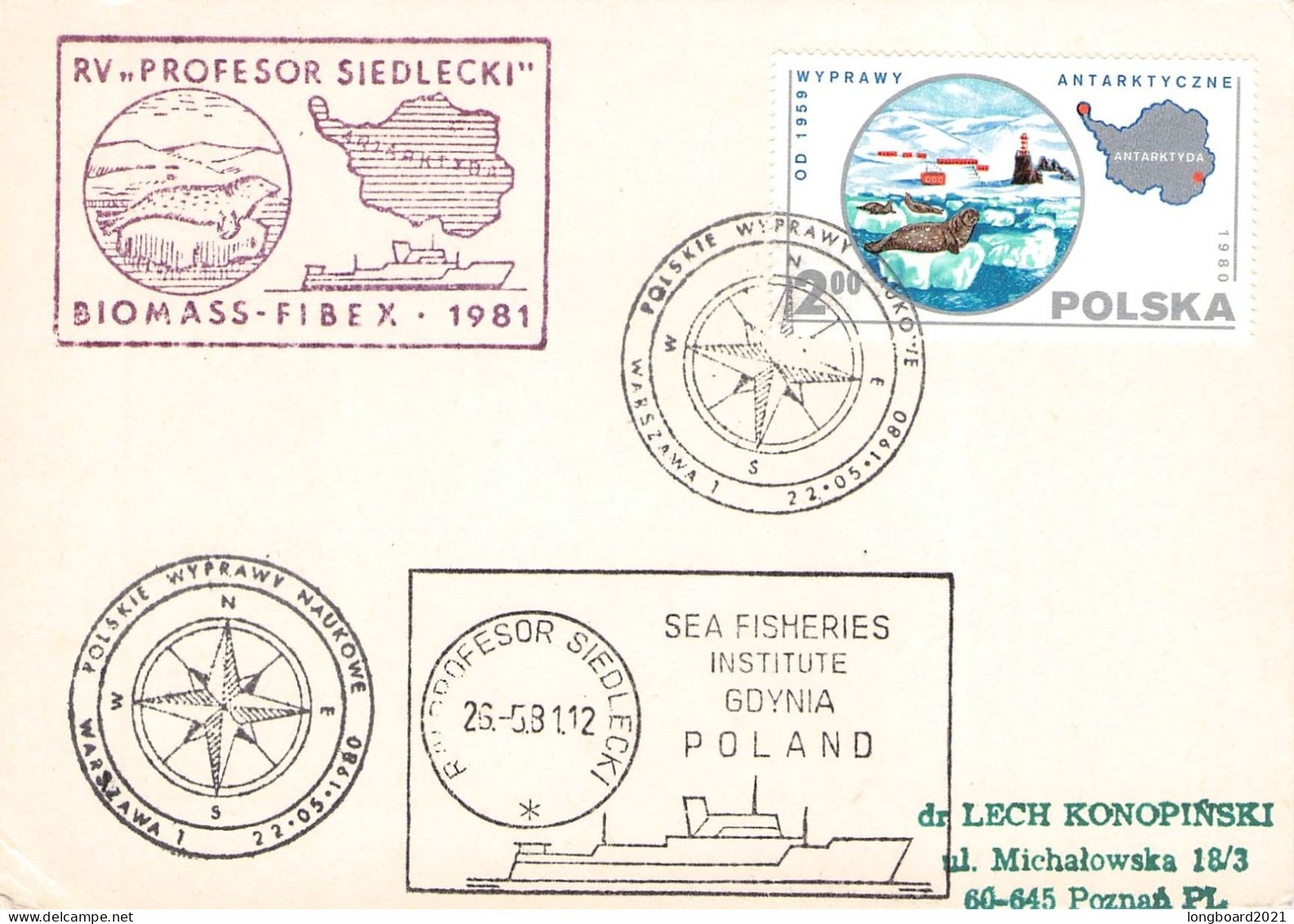 POLAND - COLLECTION POLAR + ANTARCTICA / 5106