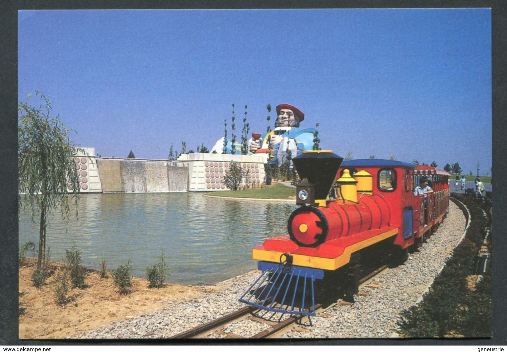 Carte-photo Moderne Courdimanche "Parc D'attraction Mirapolis - Le Petit Train" Cergy-Pontoise - Cergy Pontoise