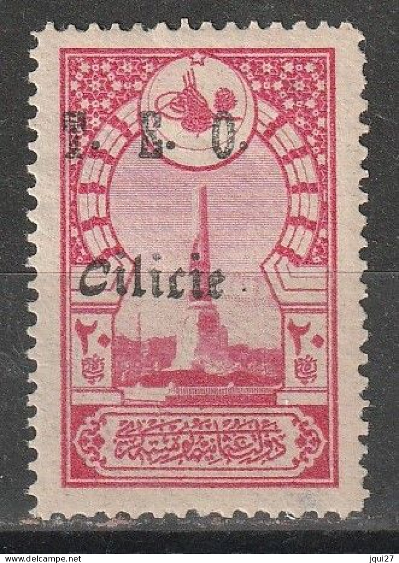 Cilicie N° 68A * Surcharge Noire - Unused Stamps