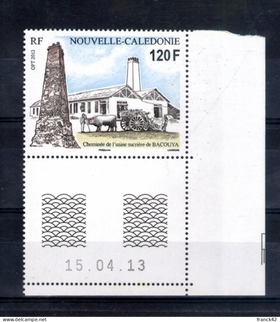 Nouvelle Caledonie. Cheminée De L'usine Sucrière De Ouaménie. 2013 - Unused Stamps