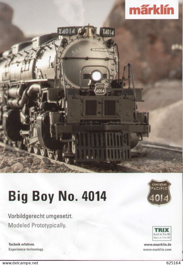 Catalogue MÄRKLIN TRIX 2019 Big Boy No. 4014 - Englisch