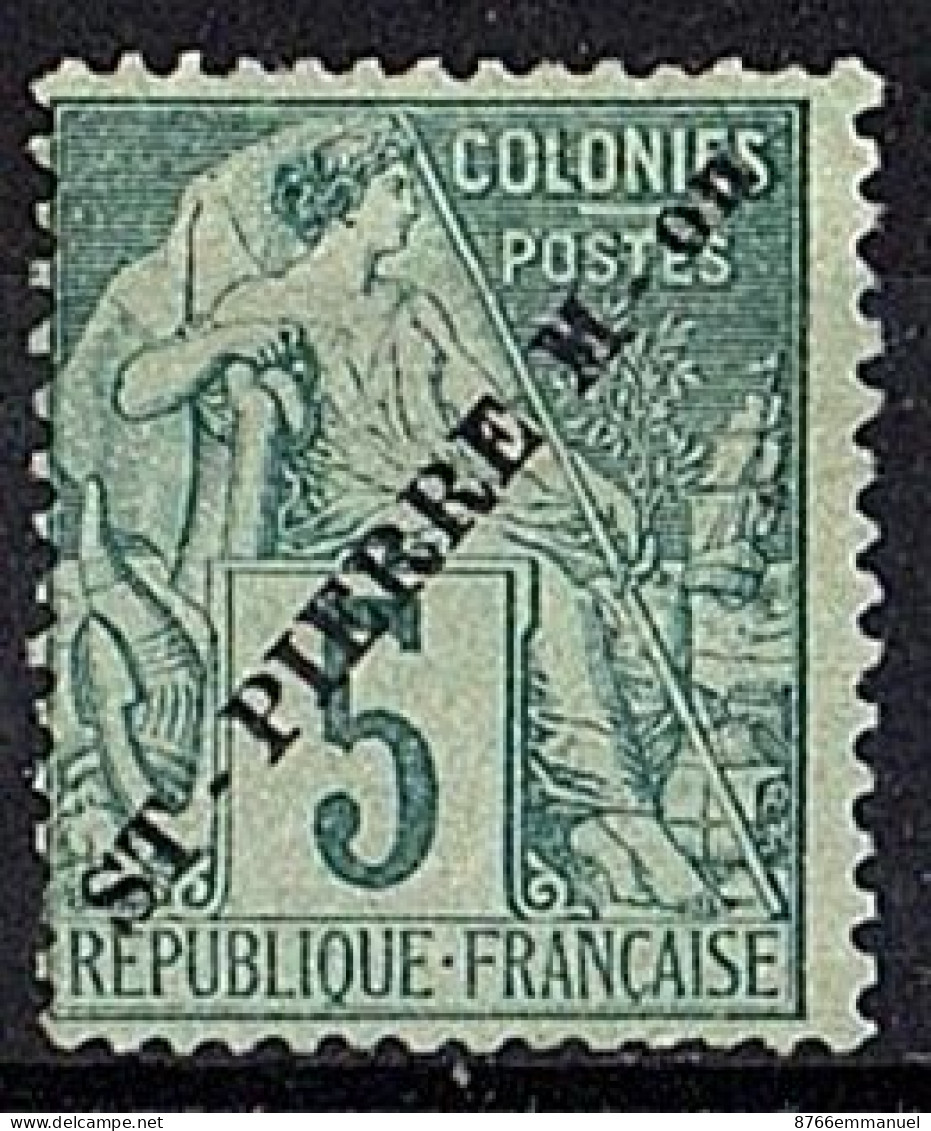 SAINT-PIERRE-ET-MIQUELON N°21 NSG - Unused Stamps