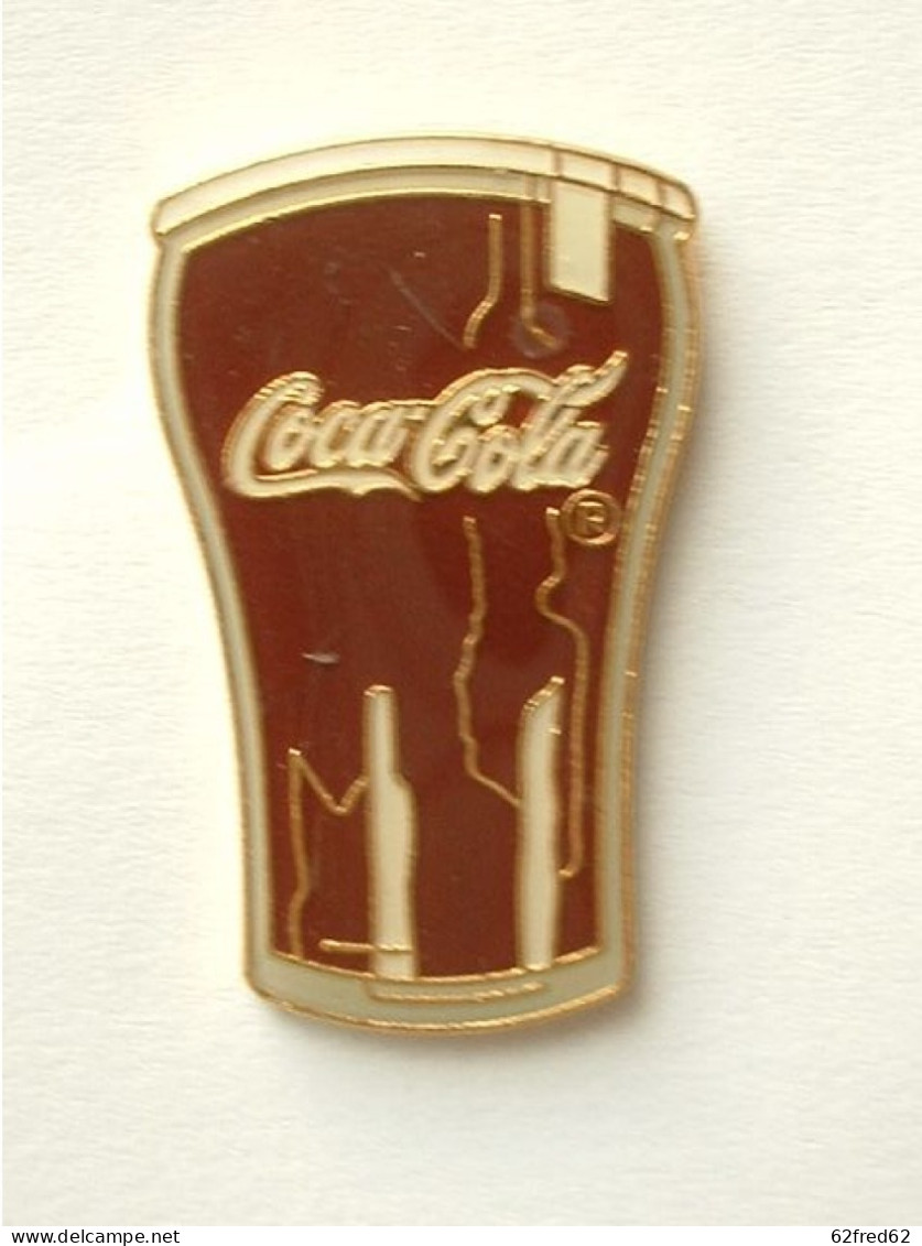 Pin's COCA COLA - VERRE - Coca-Cola