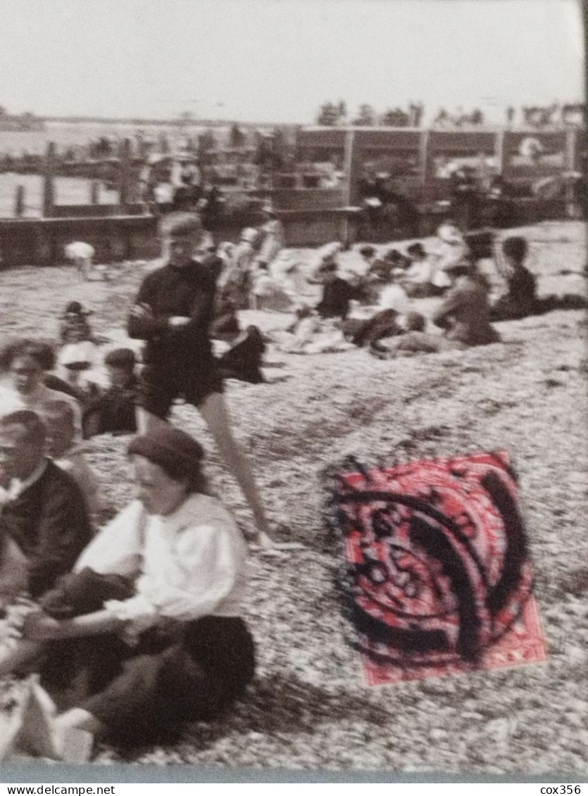 Carte Photo The Beach WORTING - Worthing