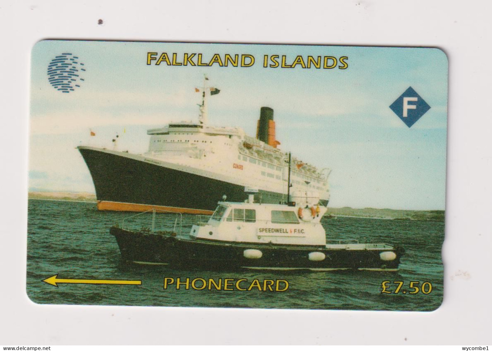 FALKLAND ISLANDS - QEII Magnetic GPT Phonecard - Falkland Islands