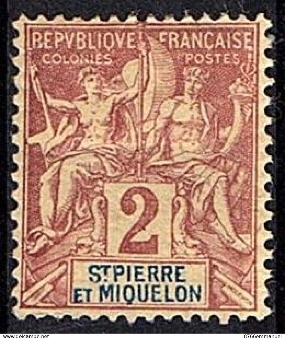 SAINT-PIERRE-ET-MIQUELON N°60 N* - Unused Stamps