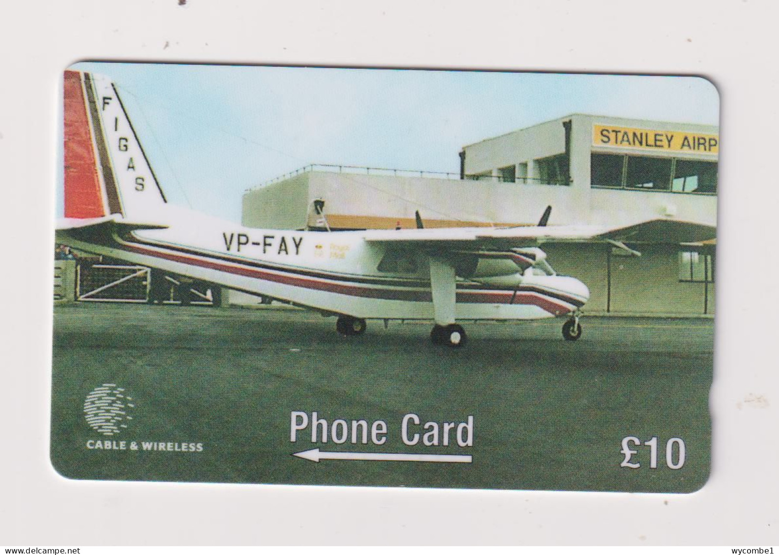 FALKLAND ISLANDS - Aircraft Magnetic GPT Phonecard - Islas Malvinas