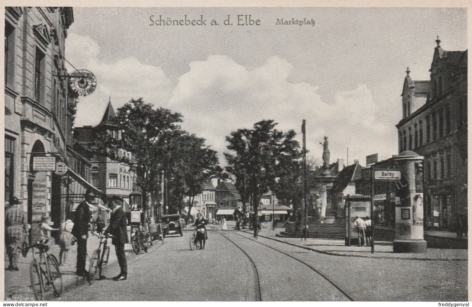 SCHONEBECK MARKPLATZ - Schoenebeck (Elbe)