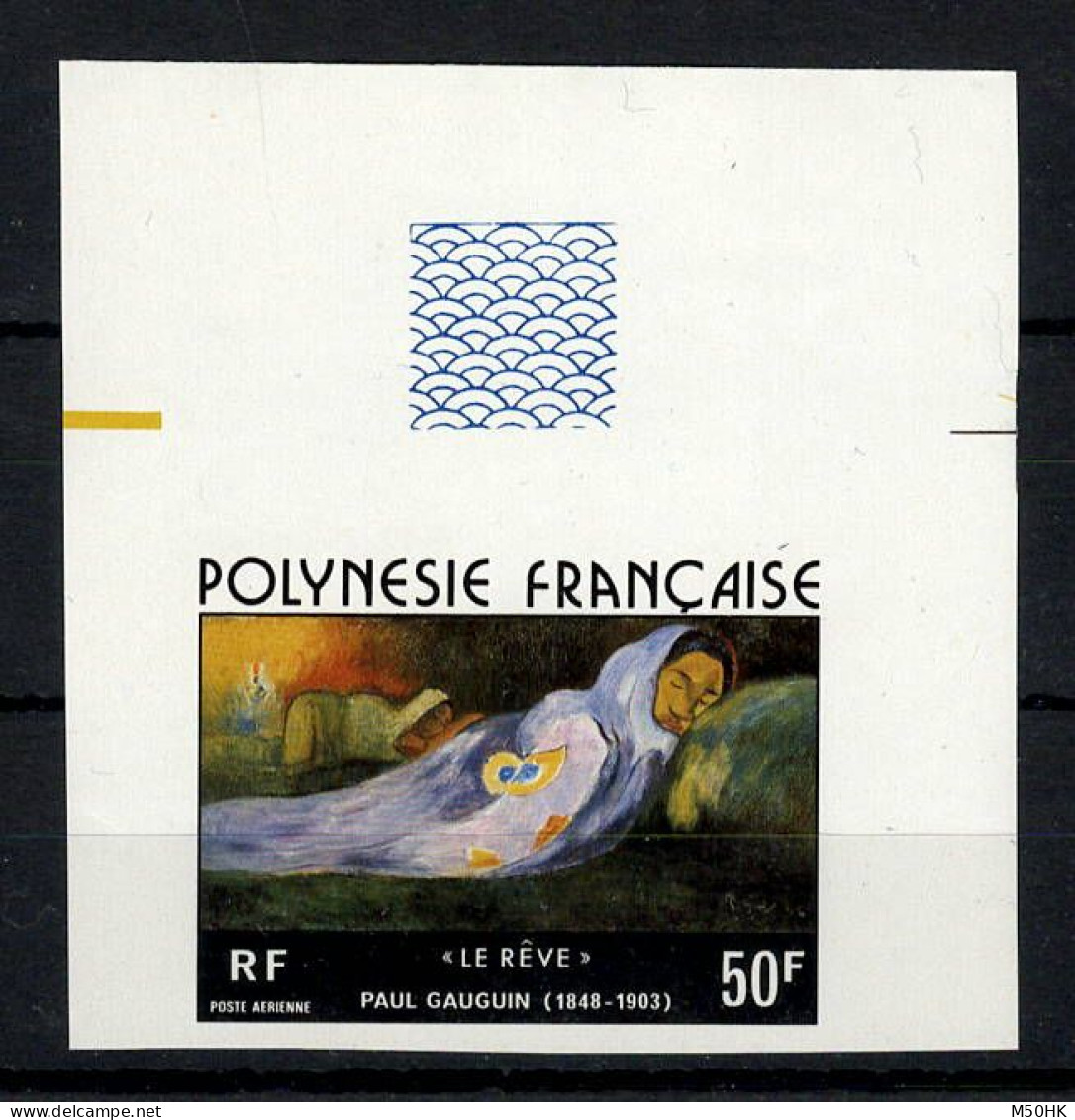 Polynésie - Non Dentelé - YV PA 113 N** MNH Luxe , Gauguin - Geschnittene, Druckproben Und Abarten