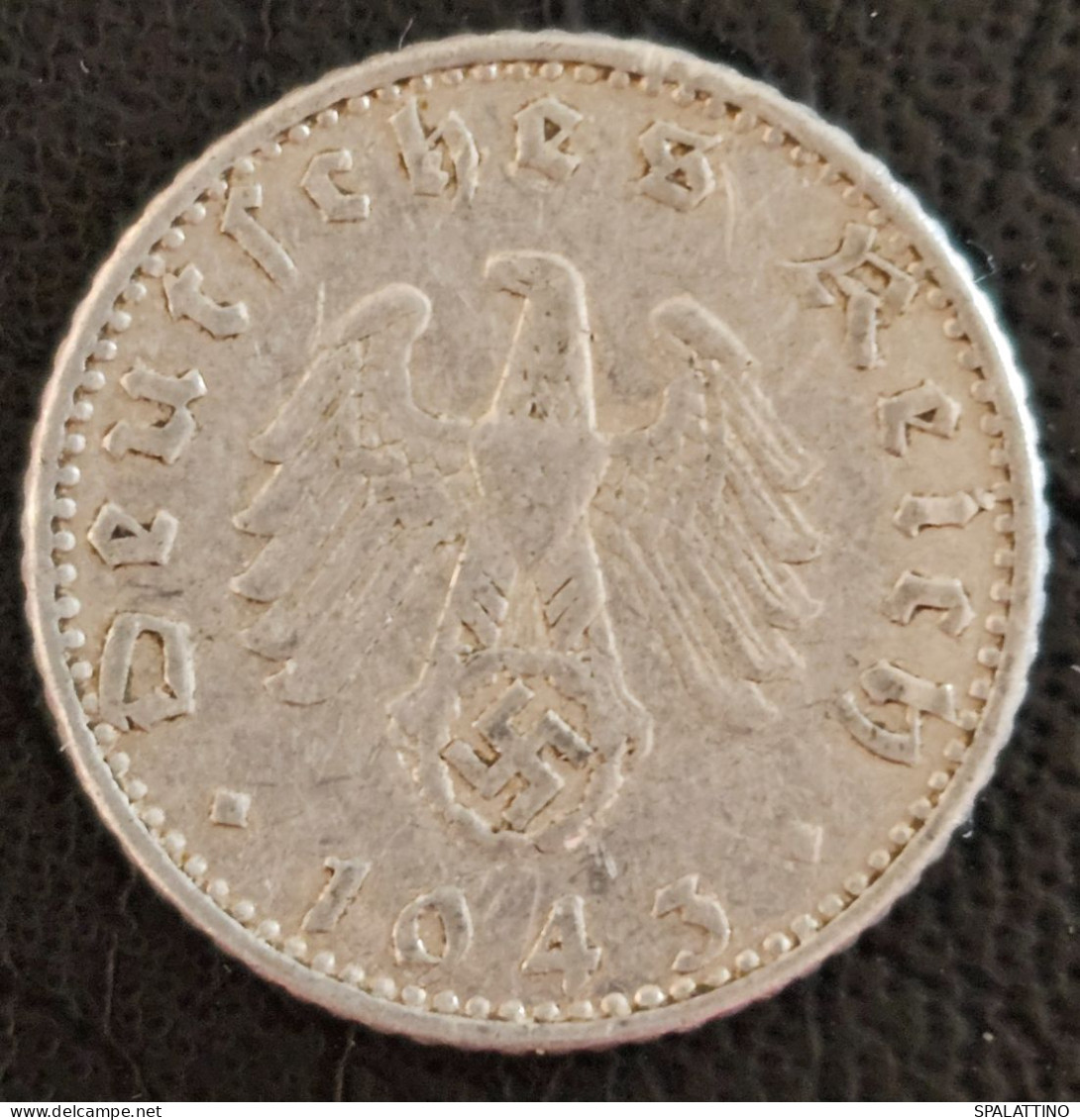 GERMANY- 50 REICHSPFENNIG 1943. A - 50 Reichspfennig