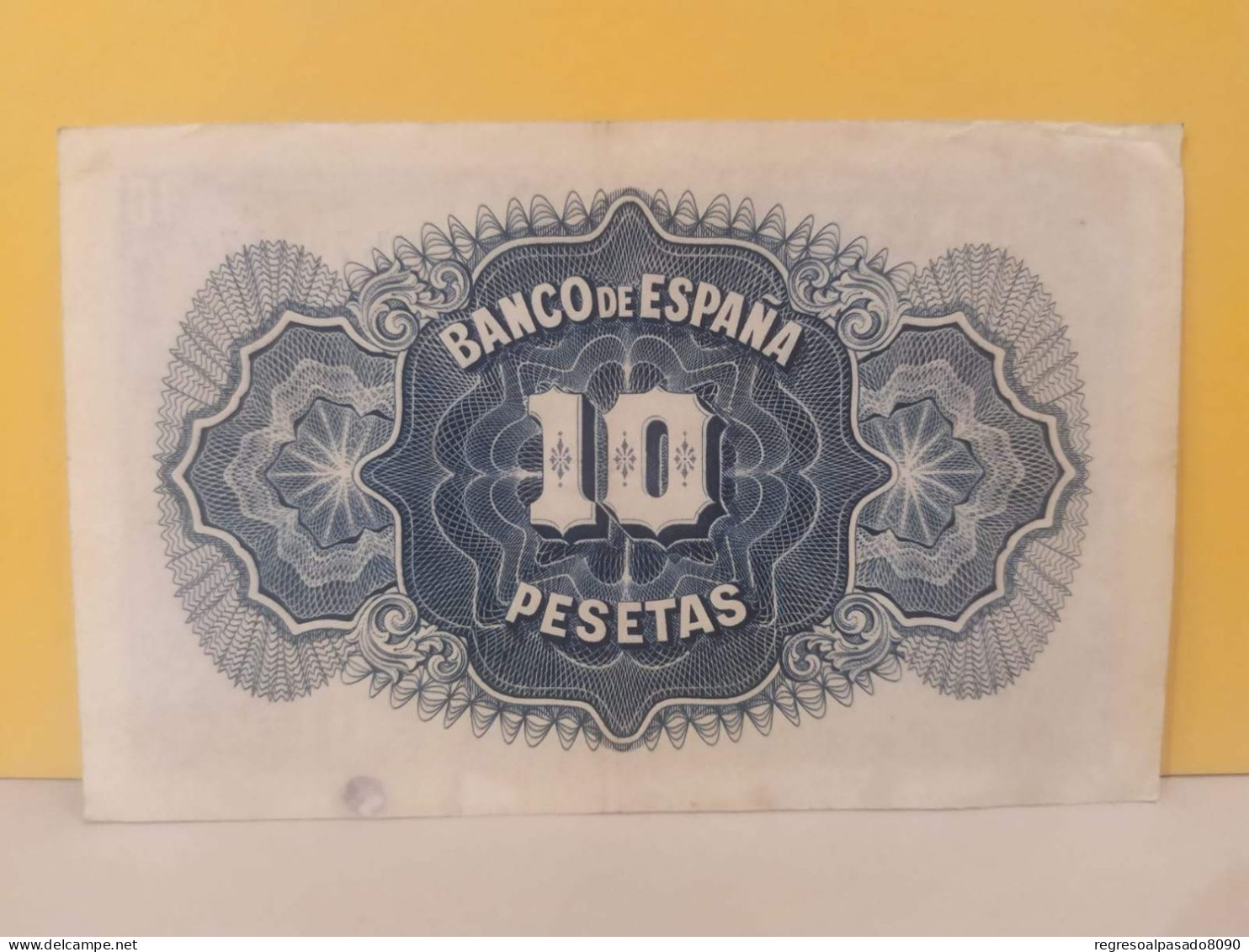 Antiguo Billete De 10 Pesetas Año 1935 - 10 Pesetas