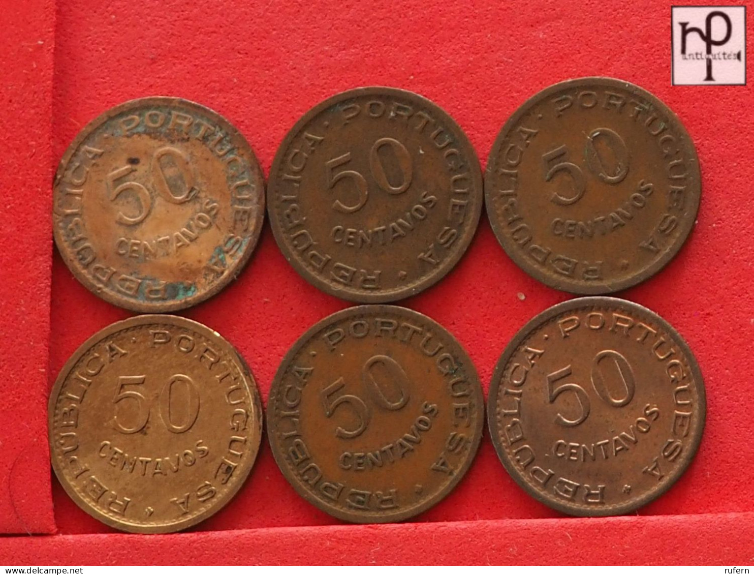 ANGOLA  - LOT - 6 COINS - 2 SCANS  - (Nº58108) - Lots & Kiloware - Coins