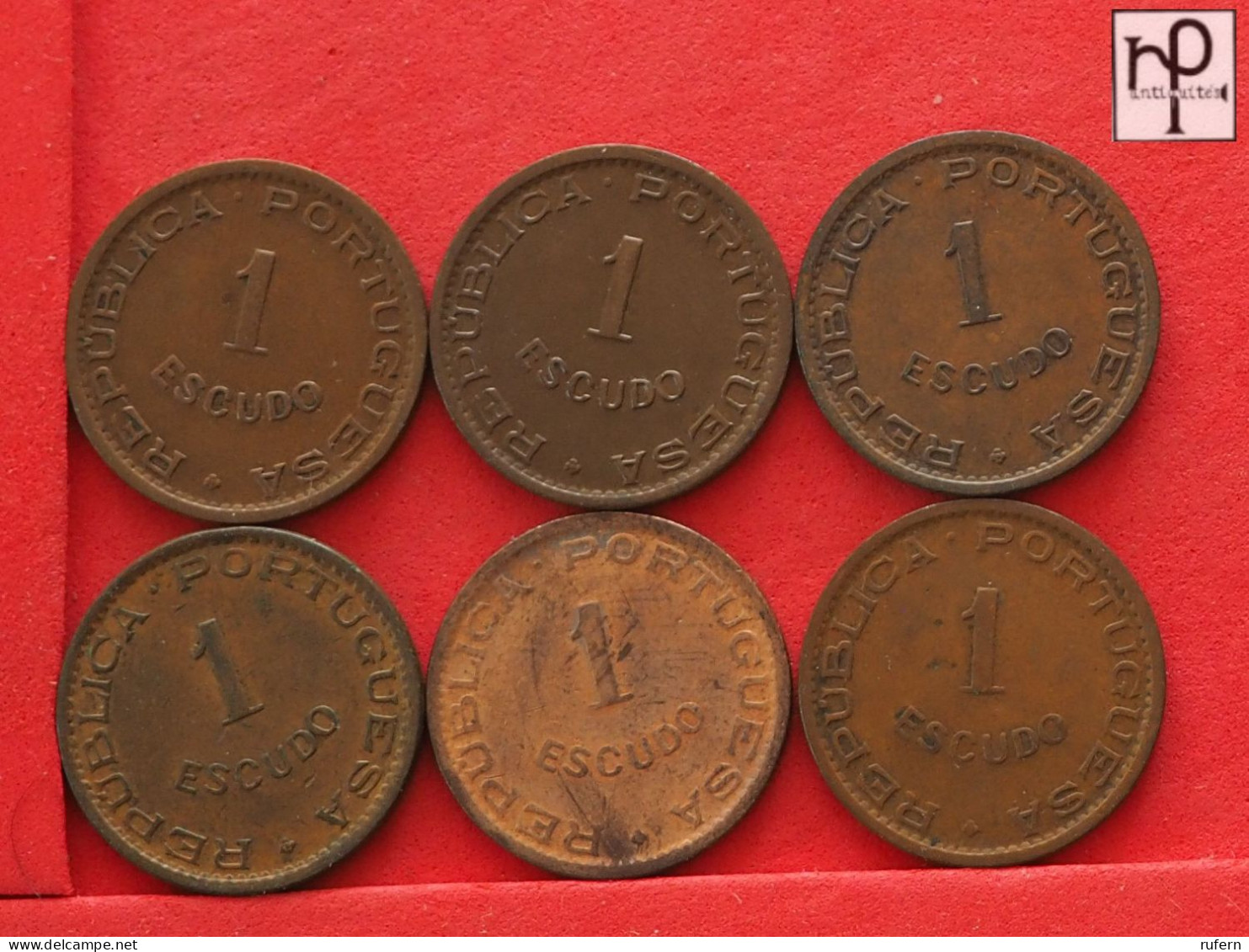 ANGOLA  - LOT - 6 COINS - 2 SCANS  - (Nº58109) - Kilowaar - Munten