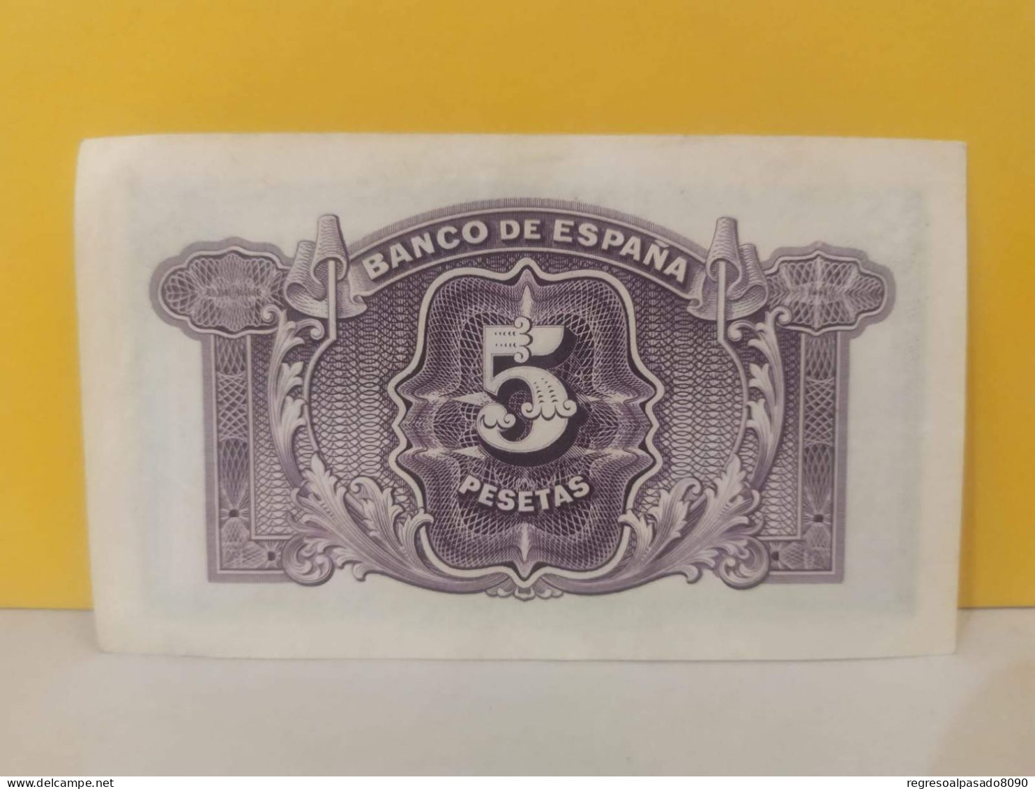 Antiguo Billete De 5 Pesetas Año 1935 - 5 Peseten