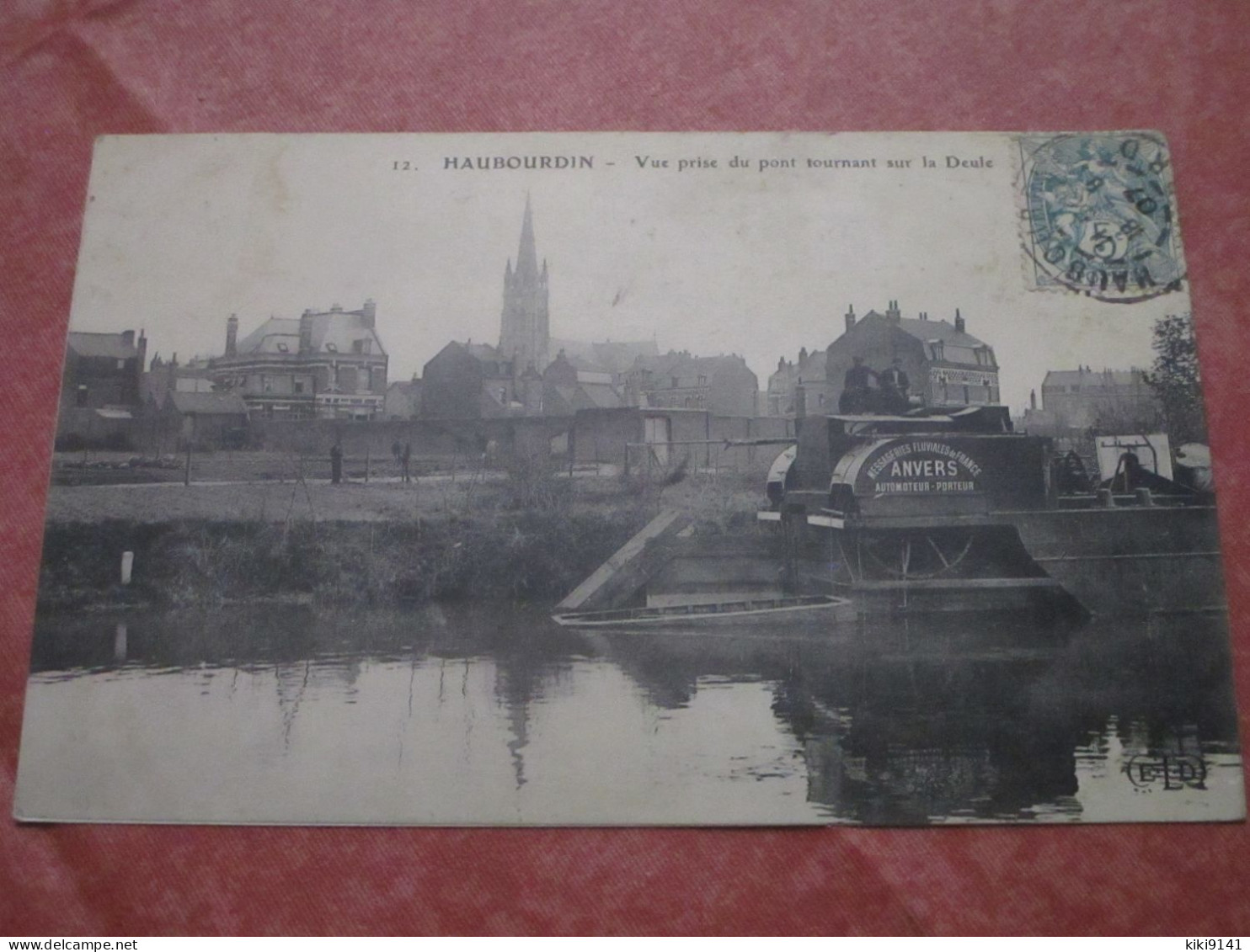 Vue Prise Du Pont Tournant Sur La Deule - Haubourdin