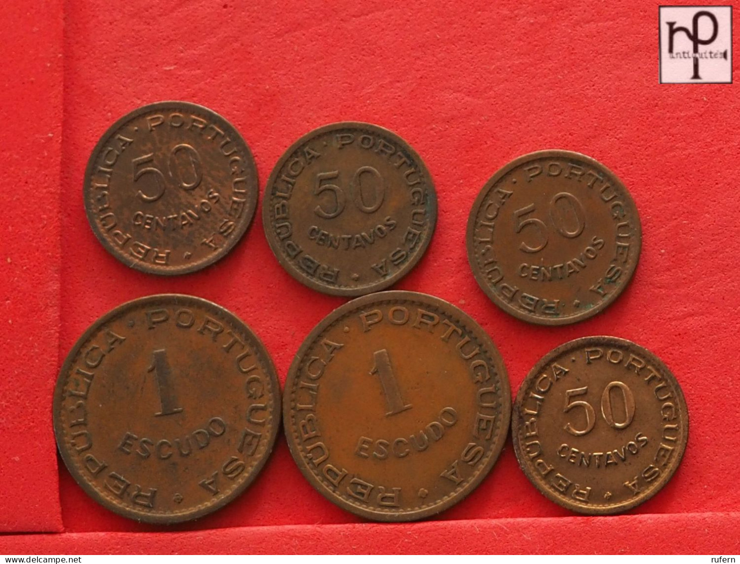ANGOLA  - LOT - 5 COINS - 2 SCANS  - (Nº58115) - Lots & Kiloware - Coins