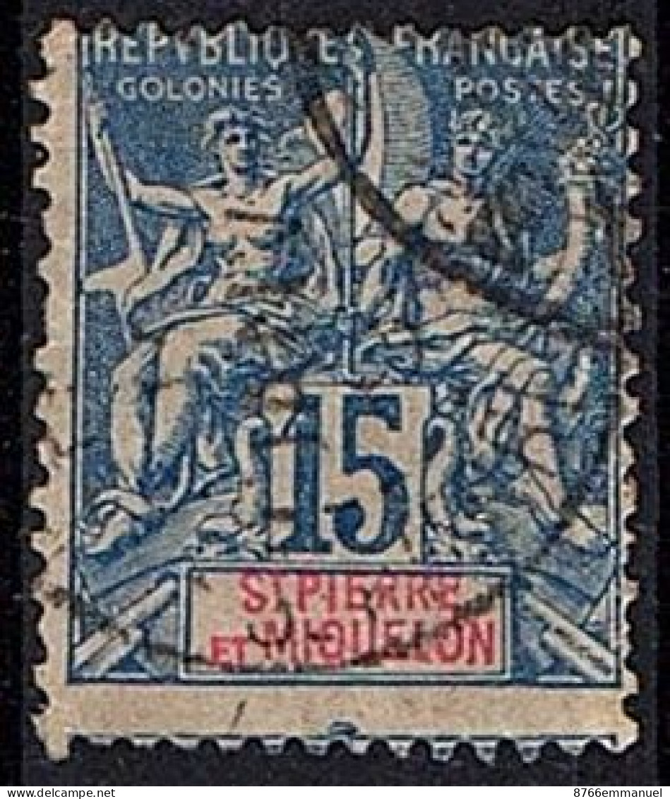 SAINT-PIERRE-ET-MIQUELON N°64 - Used Stamps