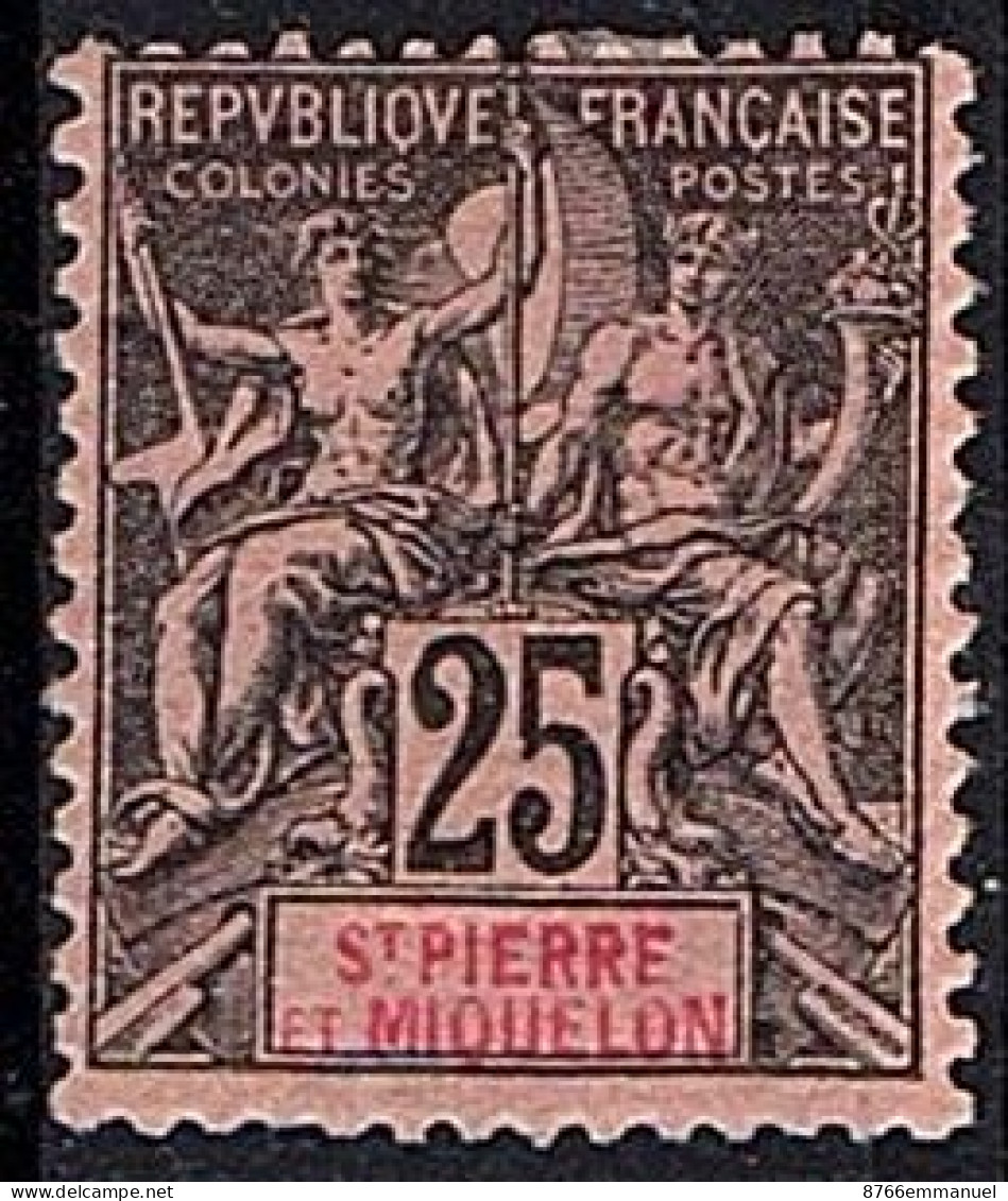 SAINT-PIERRE-ET-MIQUELON N°66 N* - Unused Stamps