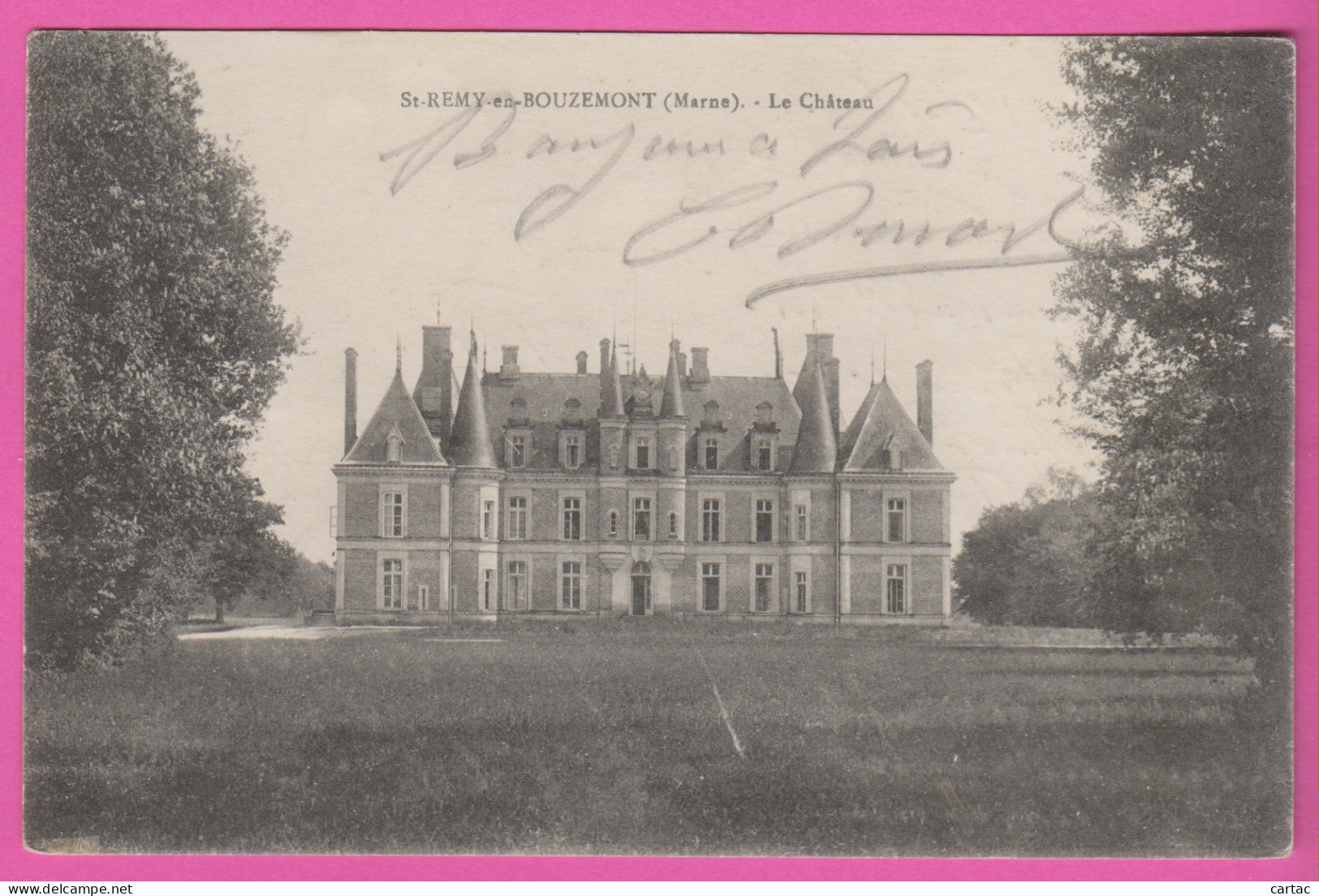 D51 - ST RÉMY EN BOUZEMONT - LE CHÂTEAU  - Saint Remy En Bouzemont