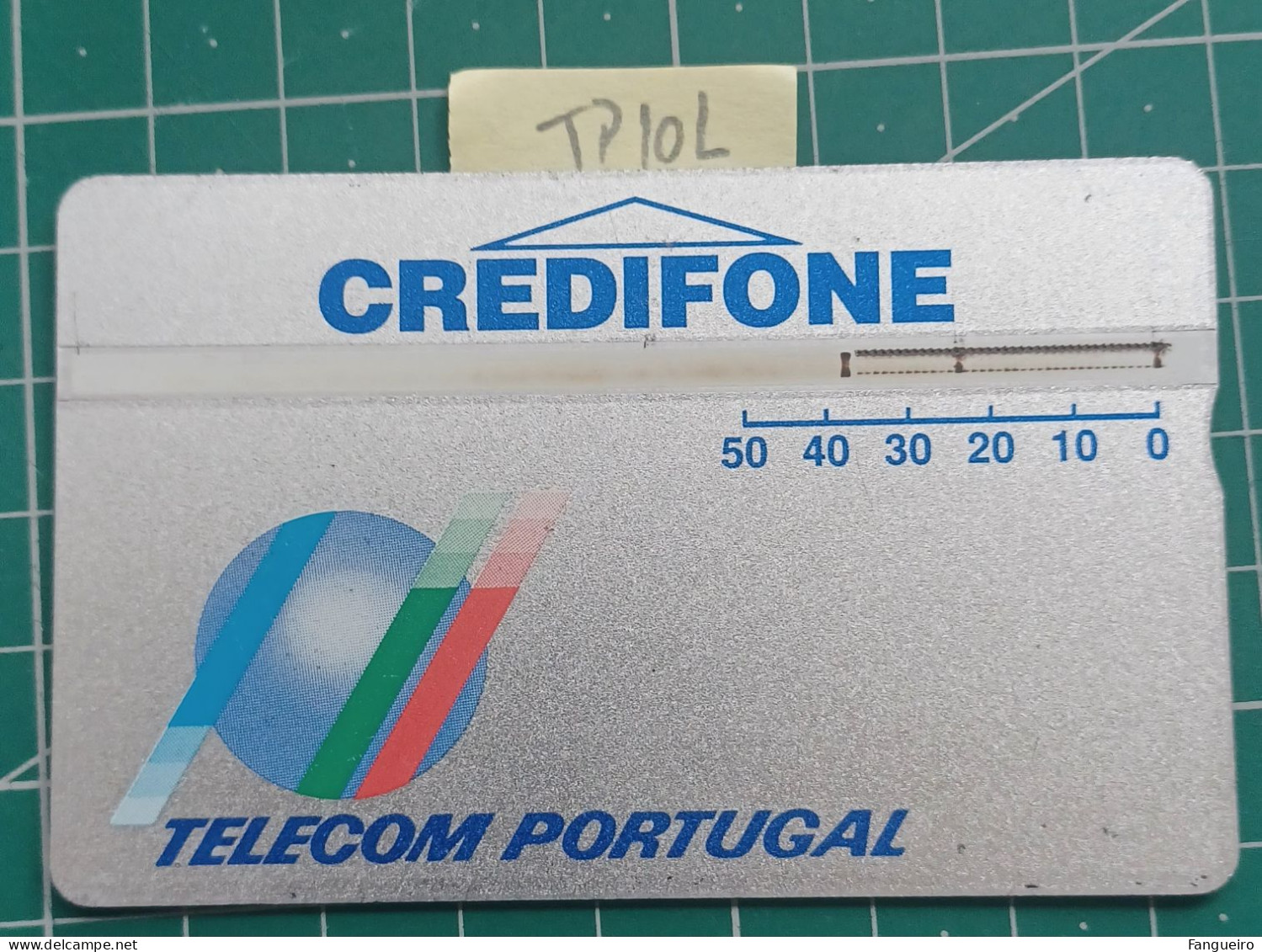 PORTUGAL PHONECARD USED TP10L PRATA - Portogallo