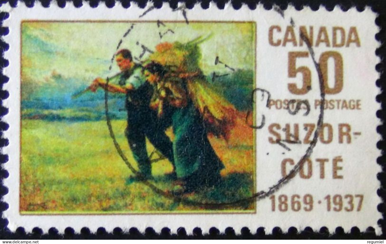 Canada U  413 (o) Usado. 1969 - Usati