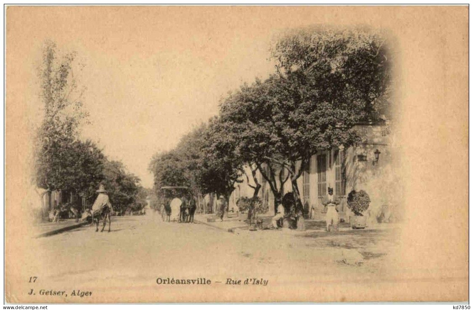 Orleansville - Rue D Isly - Chlef (Orléansville)