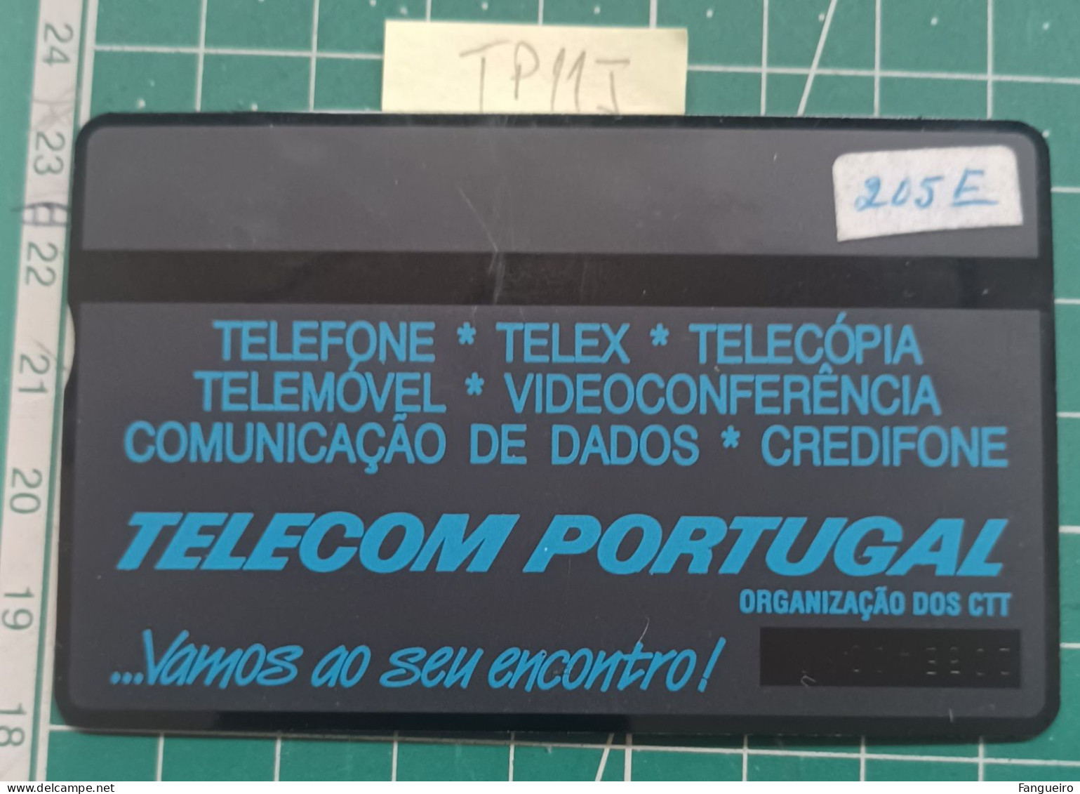 PORTUGAL PHONECARD USED TP11J PRATA - Portogallo