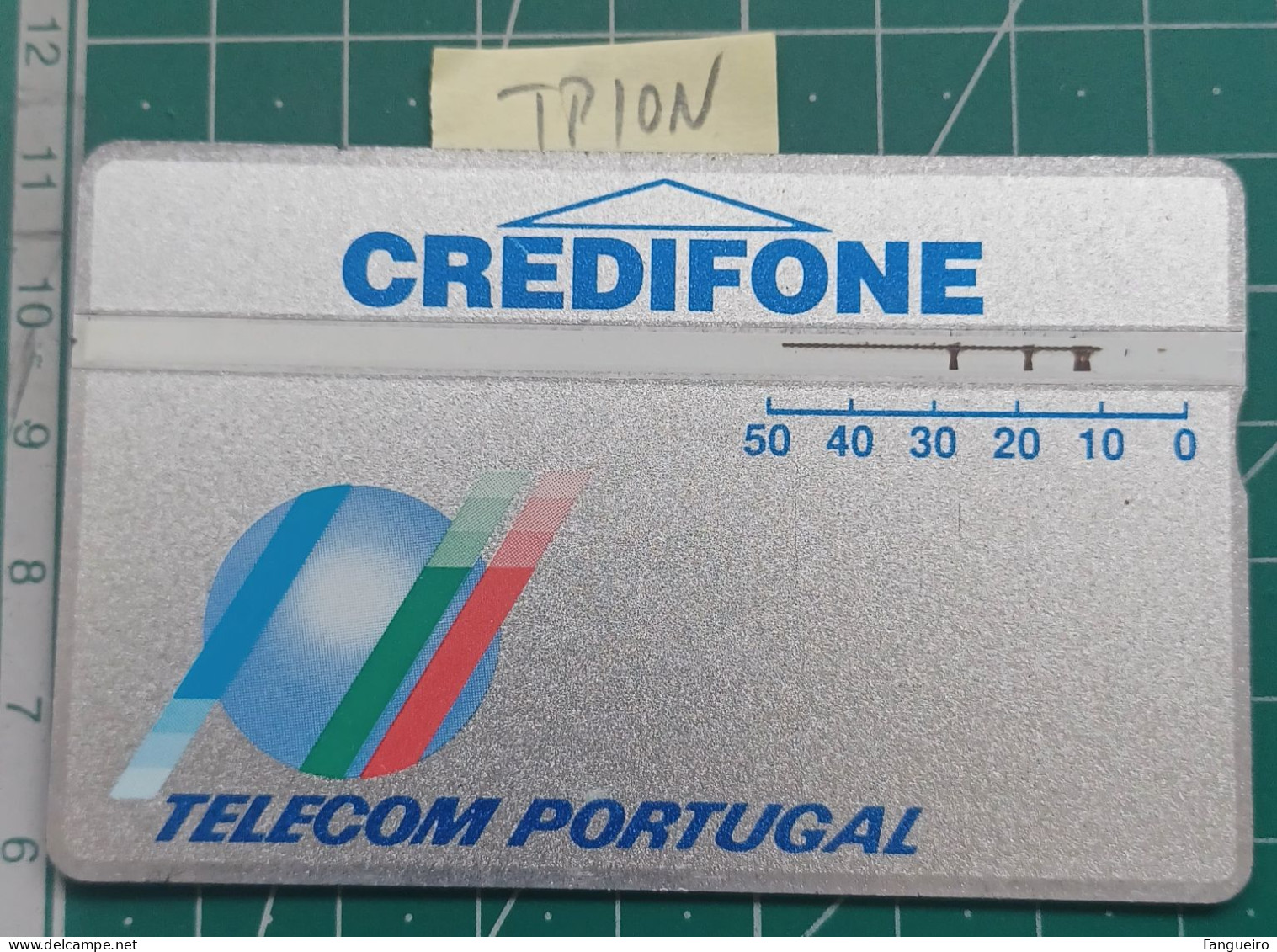 PORTUGAL PHONECARD USED TP10N PRATA - Portugal
