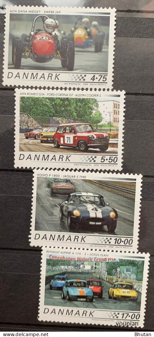 Denmark 2006, Automobiles, MNH Stamps Set - Nuevos