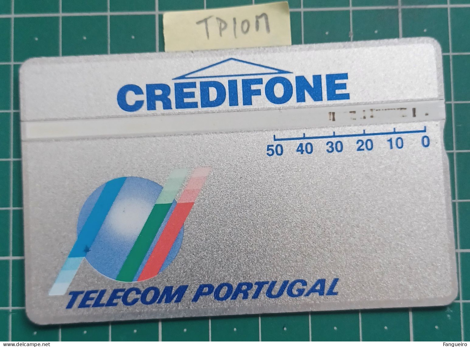PORTUGAL PHONECARD USED TP10M PRATA - Portugal